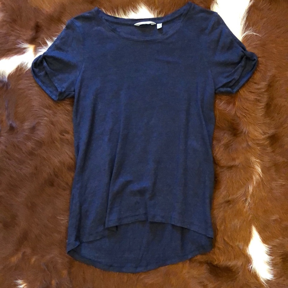 Athleta size S Navy Blue Shirt